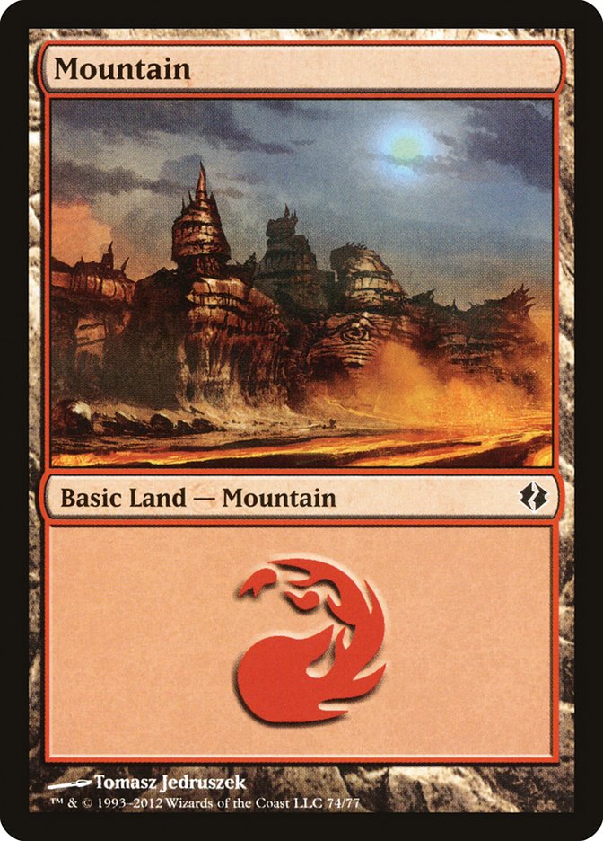 Mountain [Duel Decks: Venser vs. Koth]