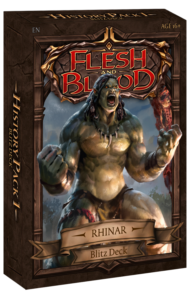 Flesh and Blood TCG: History Pack 1 Blitz deck - Rhinar