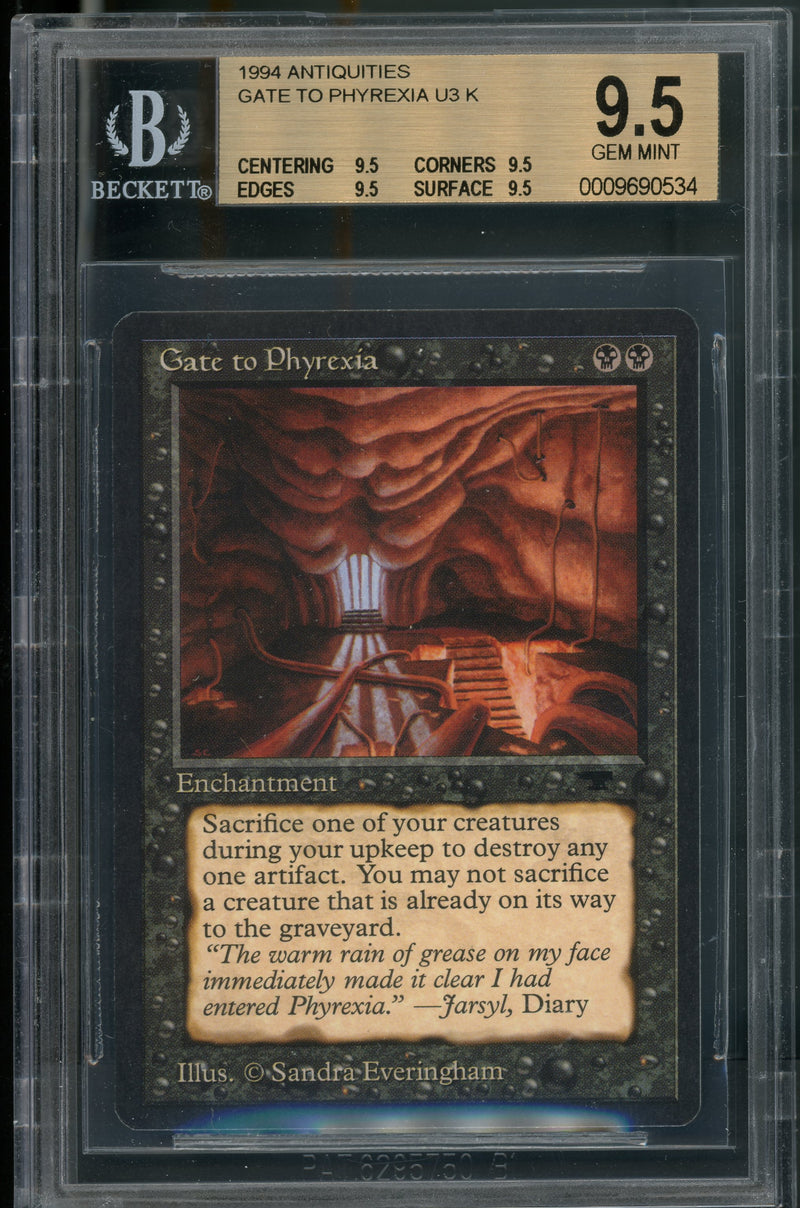 Gate to Phyrexia BGS 9.5Q [Antiquities]