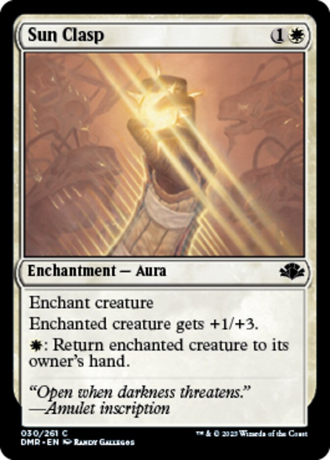 Sun Clasp [Dominaria Remastered]