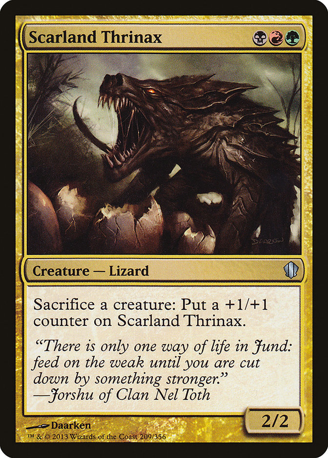 Scarland Thrinax [Commander 2013]