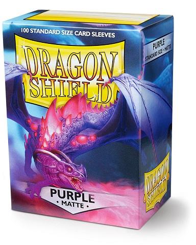 Dragon Shield Matte Sleeves (100) - Purple