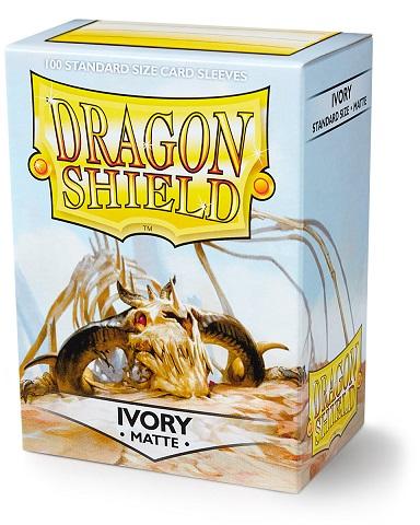 Dragon Shield: MATTE Sleeves -100 - Ivory