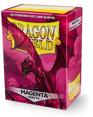 Dragon Shield: MATTE Sleeves -100 - Magenta