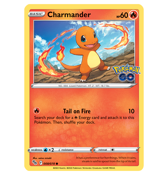 Pokemon Go: Pin Collection - Charmander indhold