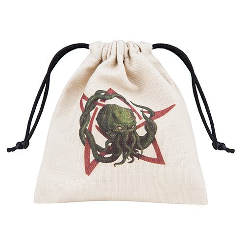 Call of Cthulhu Beige & Multicolor Dice Bag