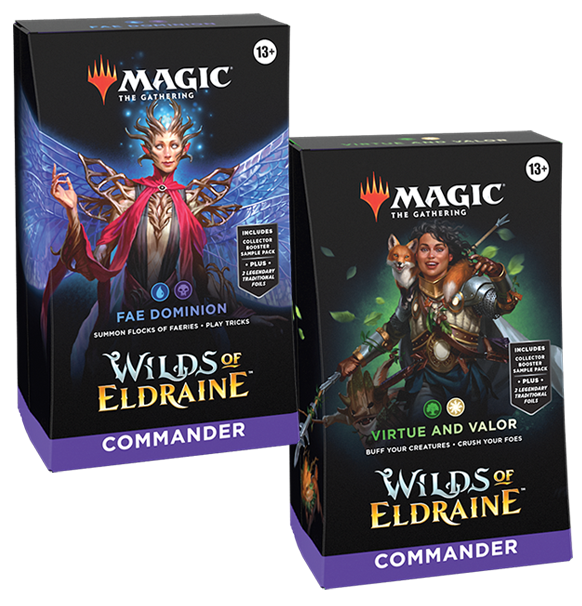 Magic the Gathering: Wilds of Eldraine - Commander Deck Bundle