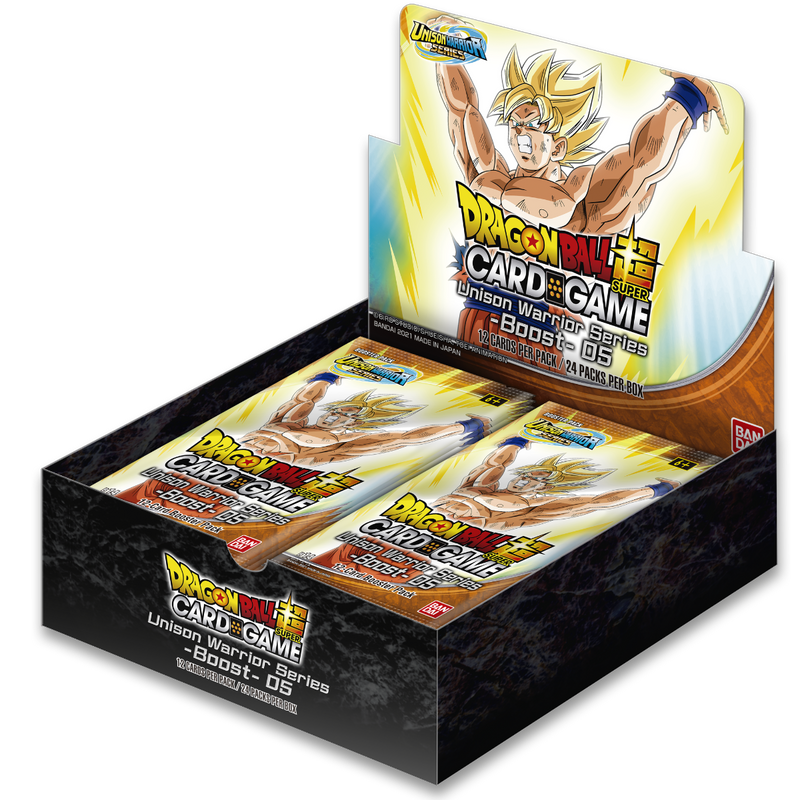 Dragon Ball Super Card Game - Unison Warrior Series Set 5 Cross Spirits Booster Display