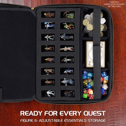 Enhance Tabletop RPG Organizer Case (Black)