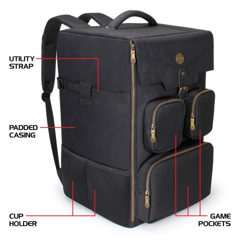 Enhance Board Game Backpack (Black)