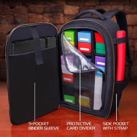 Enhance Trading Card Backpack (Black)