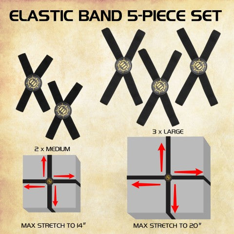 Enhance Board Game Box Bands (5 stk)