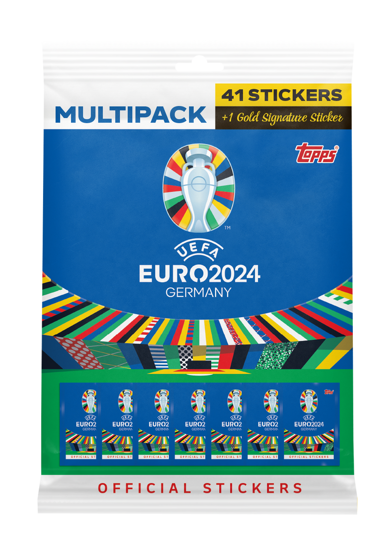 Topps EURO 2024 Stickers - Multi Pack