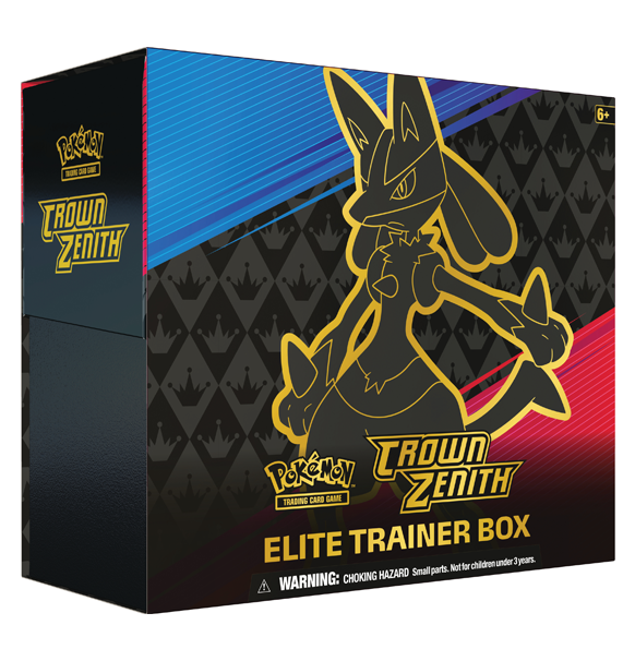 Pokemon Sword & Shield 12.5: Crown Zenith - Elite Trainer Box