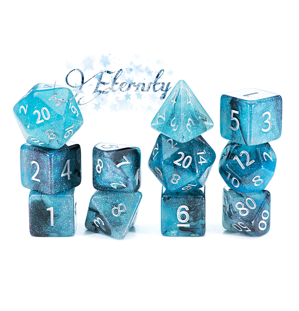 Aether Dice: Polyhedral Dice Set - Eternity