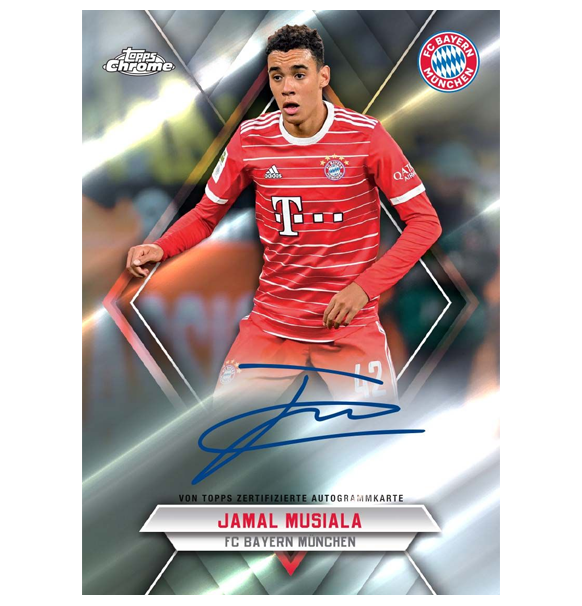 Fodboldkort - Topps Football Club FC Bayern Munich Chrome 2022/23