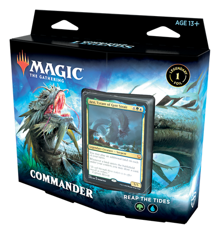 Magic Commander Legends Commander Deck - Reap The Tides