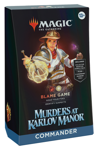 Magic The Gathering: Murders at Karlov Manor - Blame Game Commander Deck