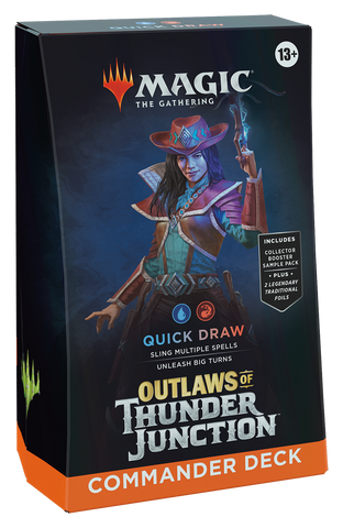 Magic the Gathering - Outlaws of Thunder Junction - Quick Draw Commander Deck