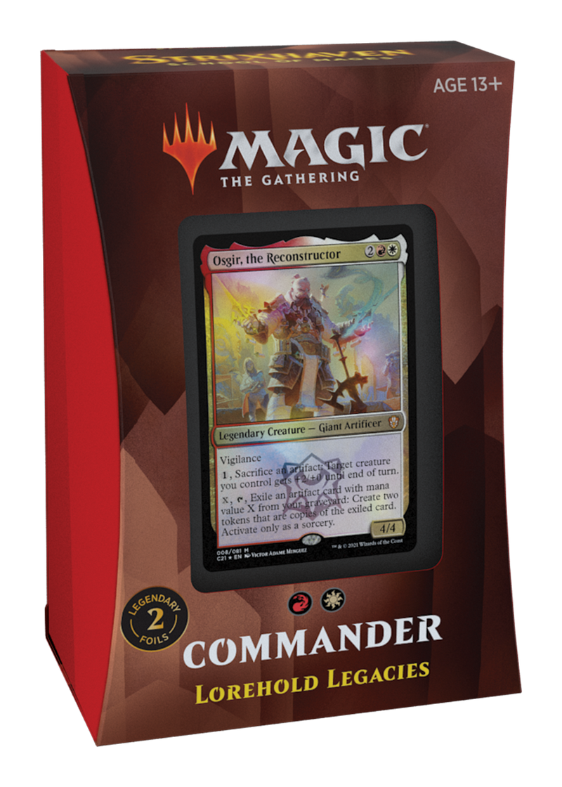 Magic Strixhaven Commander Deck - Lorehold Legacies