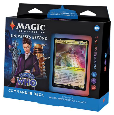 Magic the Gathering - Doctor Who - Commander Deck Master of Evil