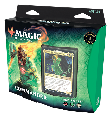 MTG Zendikar Rising Commander Deck - Land's Wrath