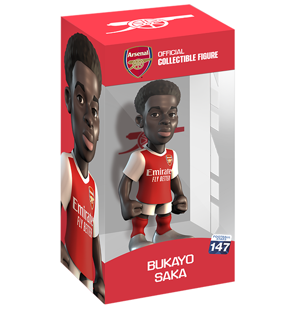 Minix Football Stars - Arsenal Bukayo Saka (12 cm)