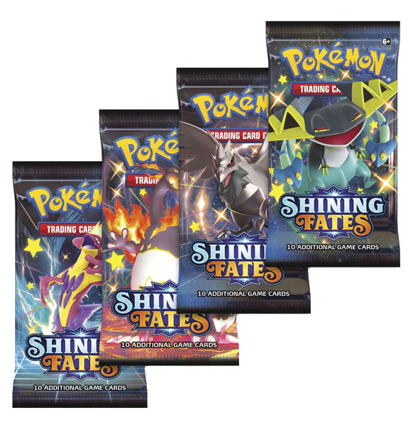 Pokemon TCG: Shining Fates - Pikachu V Box indhold