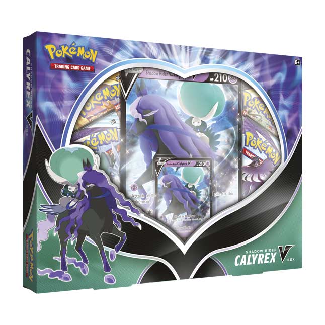 Pokemon Shadow Rider Calyrex V Box