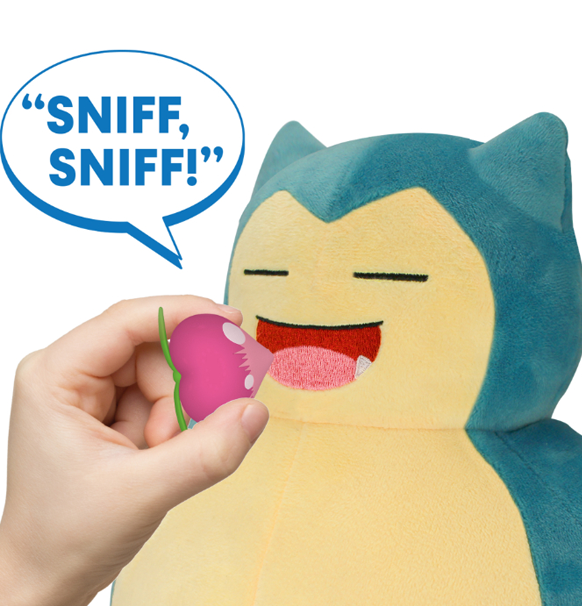 Pokémon: Snooze Action Snorlax - Plushie