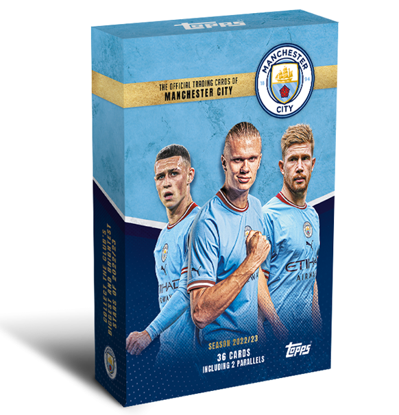 Fodboldkort: Topps - Manchester City Team Set 2023
