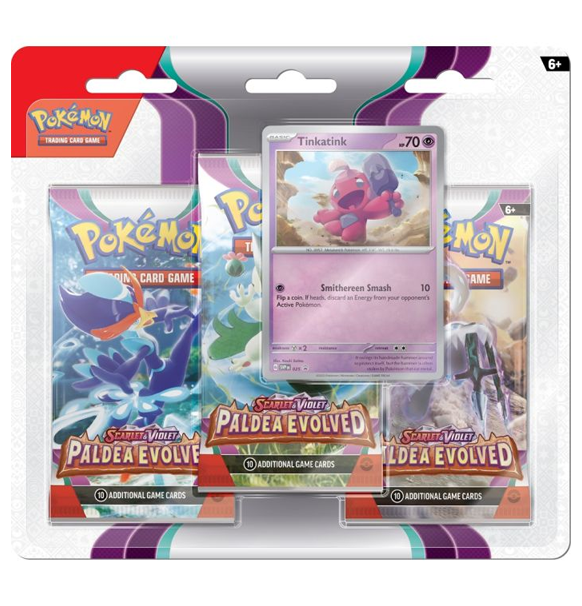 Pokemon Scarlet & Violet 2: Paldea Evolved - Triple Booster Blister