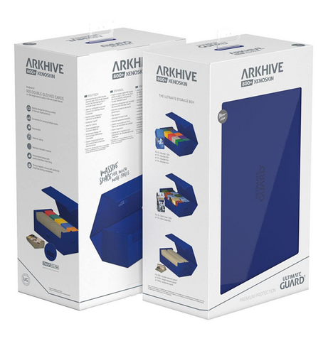 Ultimate Guard: Arkhive™ 800+ Standard Size XenoSkin™ - Monocolor Blue