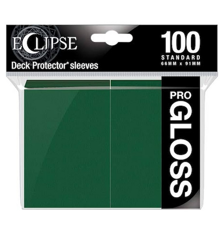 Ultra PRO Eclipse Gloss Standard Sleeves - Forest Green (100)