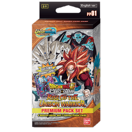 Dragon Ball Super Card Game - Rise of the Unison Warrior Premium Pack Set