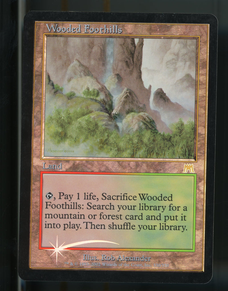 Wooded Foothills (Foil) [Onslaught]
