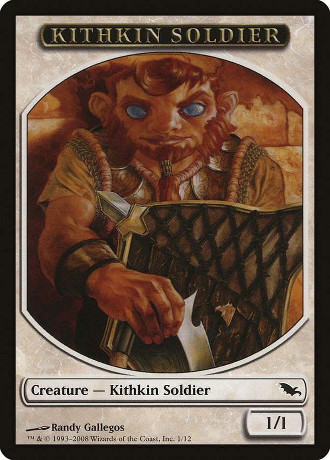 Kithkin Soldier [Shadowmoor Tokens]