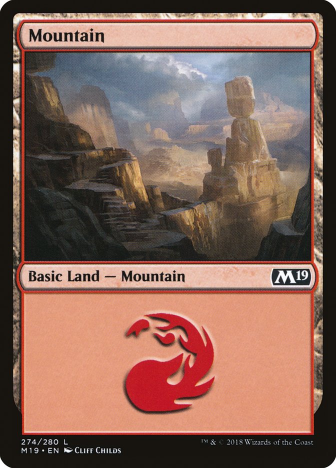 Mountain [Core Set 2019]