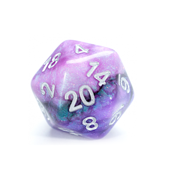 Aether Dice: Polyhedral Dice Set - Galaxy