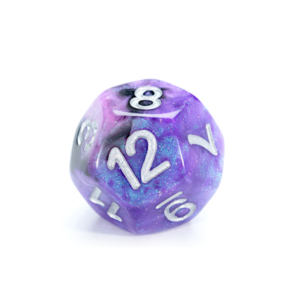 Aether Dice: Polyhedral Dice Set - Galaxy