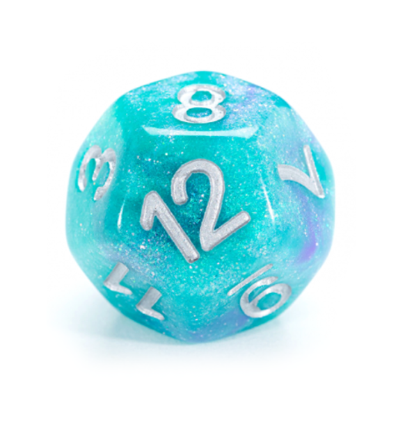 Aether Dice: Polyhedral Dice Set - Swirlpool