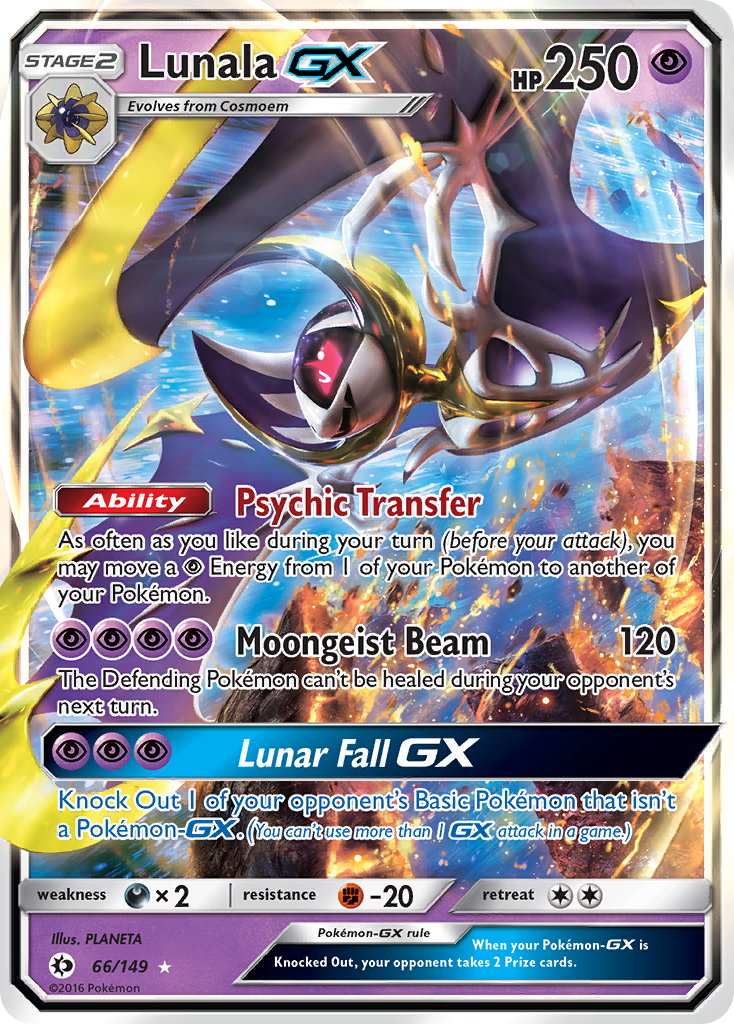 Lunala GX - PSA Graded Pokemon Cards - Pokemon