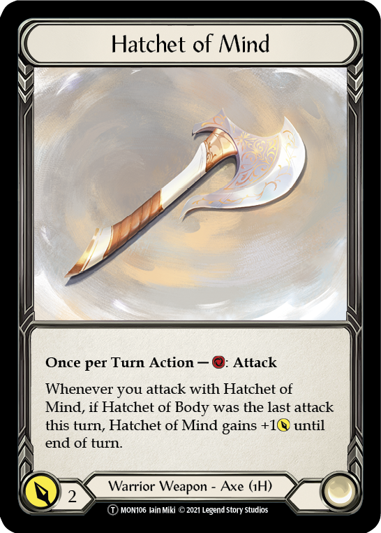 Hatchet of Mind [U-MON106] Unlimited Edition Normal