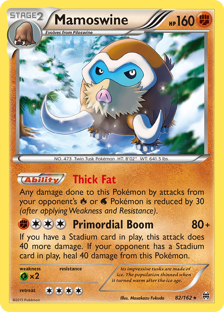 Mamoswine (82/162) [XY: BREAKthrough]