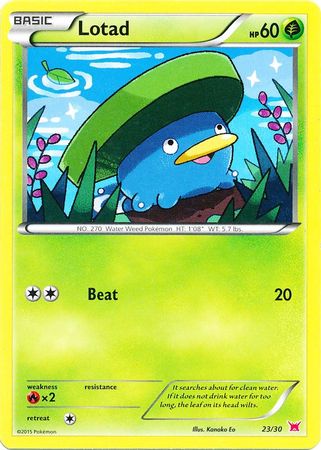 Lotad (23/30) [XY: Trainer Kit 2 - Latias]