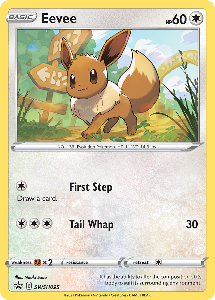 Eevee V - Pokemon Sword & Shield Promos - Pokemon