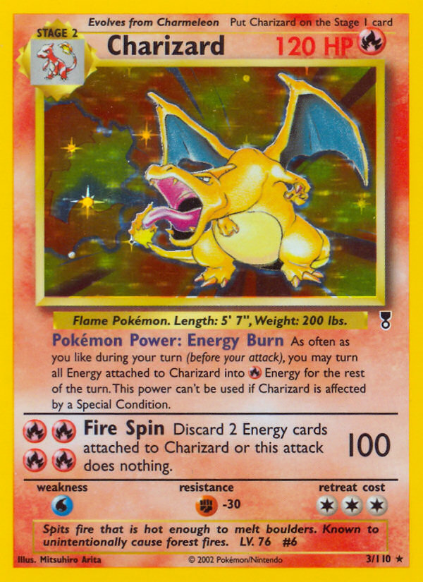 Charizard (3/110) (Holo) [Legendary Collection]