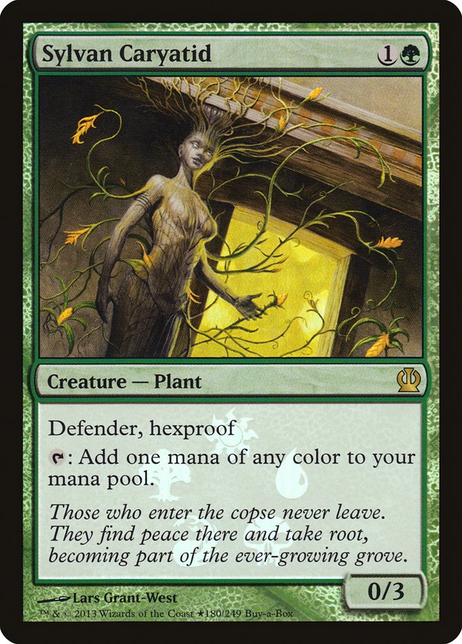 Sylvan Caryatid [Theros Promos]