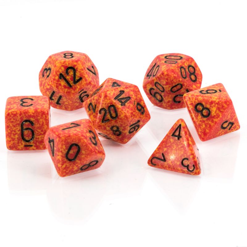 Speckled – Polyhedral Fire™ 7-Die Set