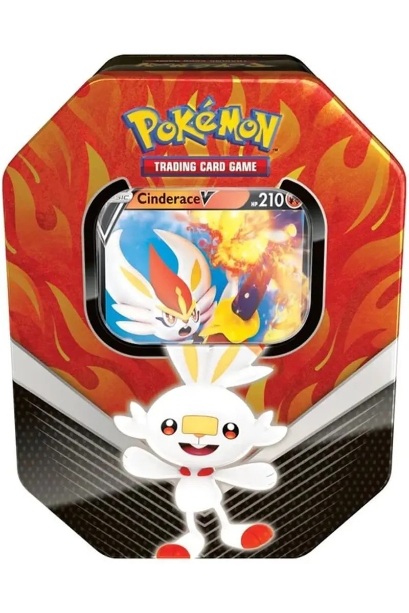 Pokemon Cinderace V Galar Partners Tin